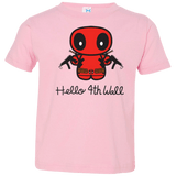 T-Shirts Pink / 2T Hello 4th Wall Toddler Premium T-Shirt