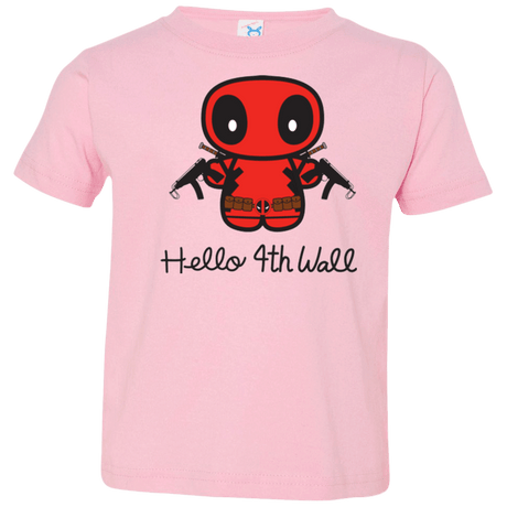 T-Shirts Pink / 2T Hello 4th Wall Toddler Premium T-Shirt