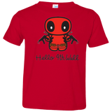 T-Shirts Red / 2T Hello 4th Wall Toddler Premium T-Shirt