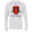 T-Shirts Heather White / X-Small Hello 4th Wall Triblend Long Sleeve Hoodie Tee