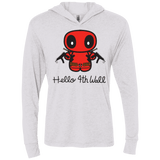 T-Shirts Heather White / X-Small Hello 4th Wall Triblend Long Sleeve Hoodie Tee
