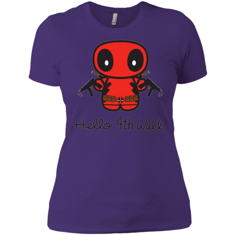 T-Shirts Purple / X-Small Hello 4th Wall Women's Premium T-Shirt