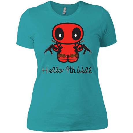 T-Shirts Tahiti Blue / X-Small Hello 4th Wall Women's Premium T-Shirt