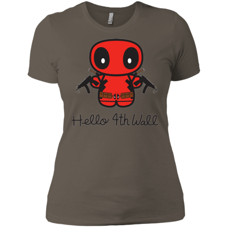T-Shirts Warm Grey / X-Small Hello 4th Wall Women's Premium T-Shirt