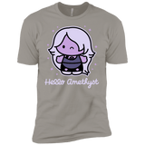 T-Shirts Light Grey / YXS Hello Amethyst Boys Premium T-Shirt