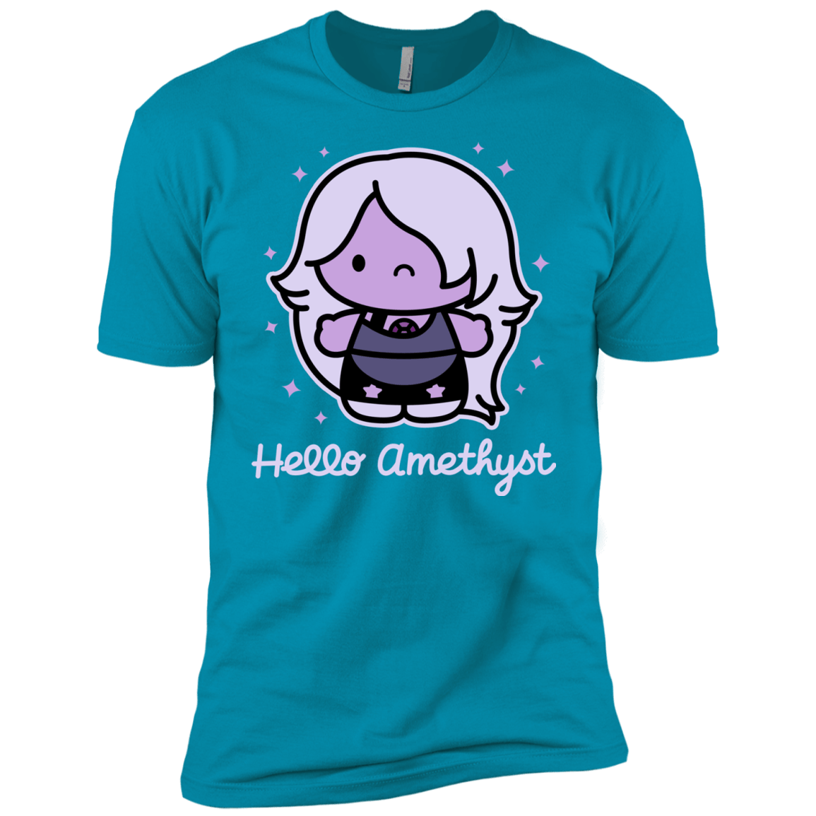 T-Shirts Turquoise / YXS Hello Amethyst Boys Premium T-Shirt