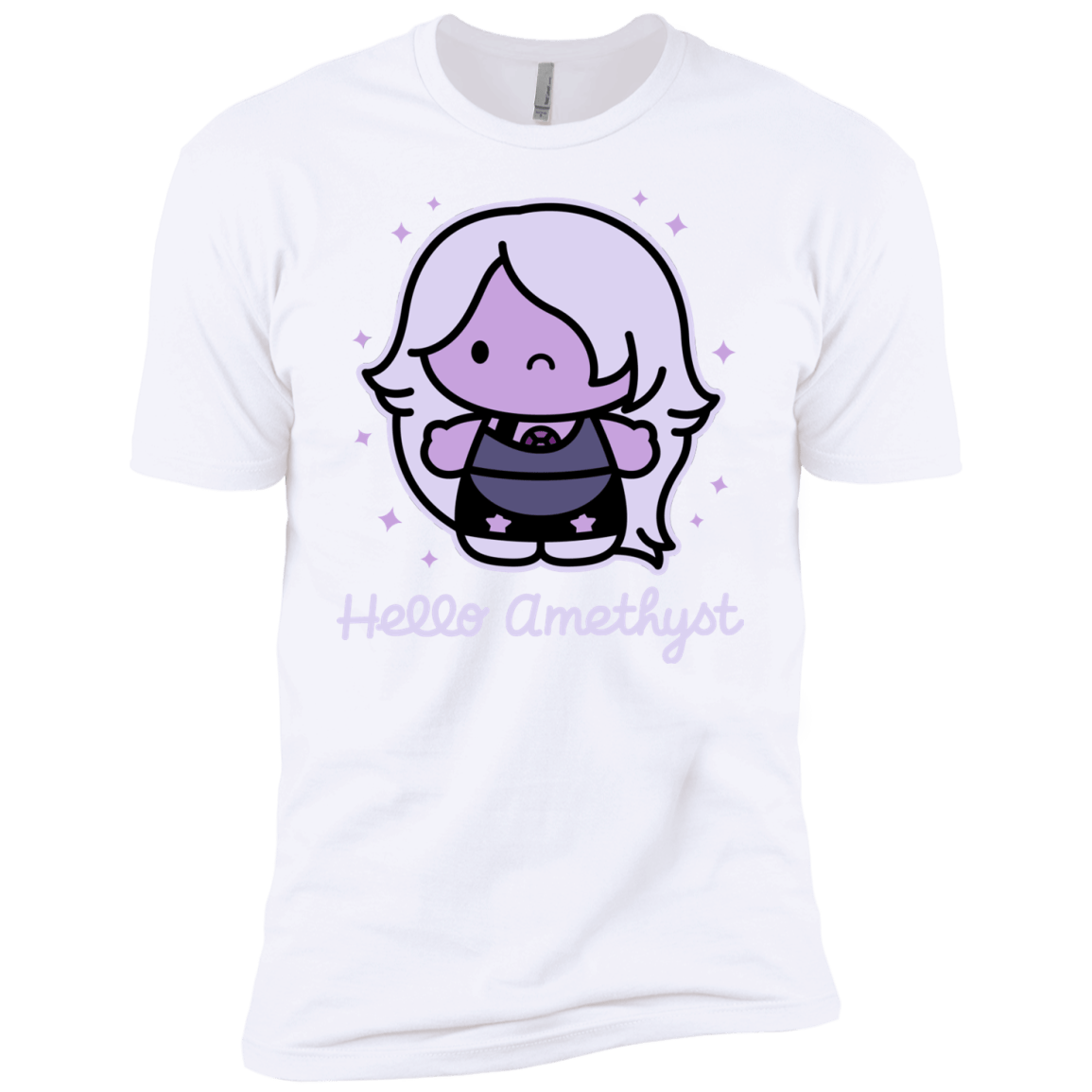 T-Shirts White / YXS Hello Amethyst Boys Premium T-Shirt