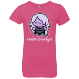 T-Shirts Hot Pink / YXS Hello Amethyst Girls Premium T-Shirt
