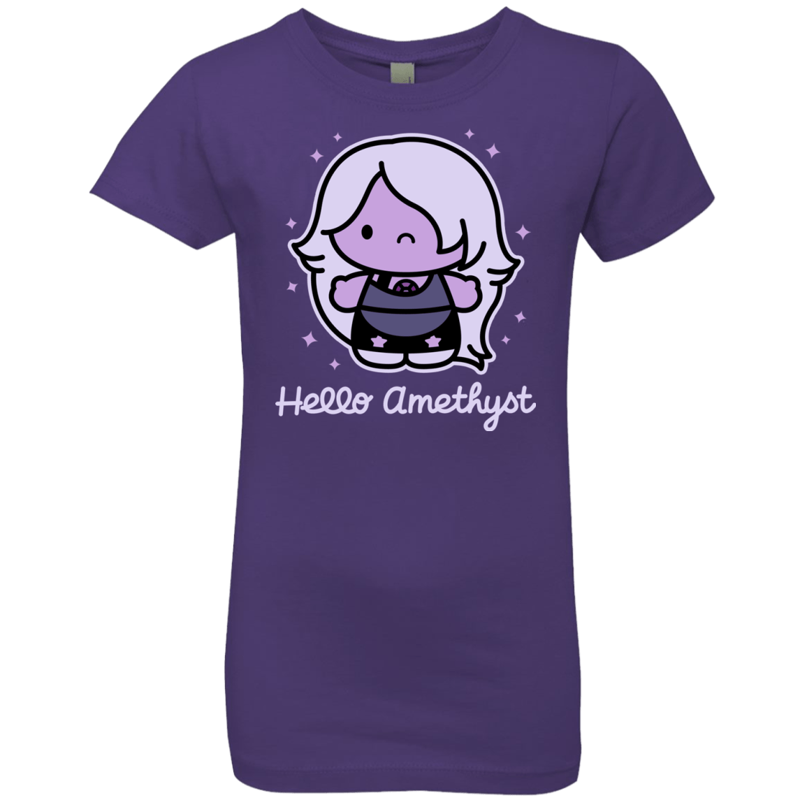 T-Shirts Purple Rush / YXS Hello Amethyst Girls Premium T-Shirt
