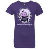 T-Shirts Purple Rush / YXS Hello Amethyst Girls Premium T-Shirt