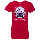 T-Shirts Red / YXS Hello Amethyst Girls Premium T-Shirt