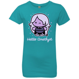 T-Shirts Tahiti Blue / YXS Hello Amethyst Girls Premium T-Shirt