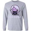 T-Shirts Sport Grey / S Hello Amethyst Men's Long Sleeve T-Shirt