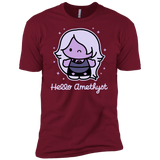 T-Shirts Cardinal / X-Small Hello Amethyst Men's Premium T-Shirt