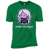 T-Shirts Kelly Green / X-Small Hello Amethyst Men's Premium T-Shirt