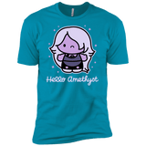 T-Shirts Turquoise / X-Small Hello Amethyst Men's Premium T-Shirt