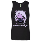 T-Shirts Black / S Hello Amethyst Men's Premium Tank Top