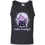 T-Shirts Black / S Hello Amethyst Men's Tank Top