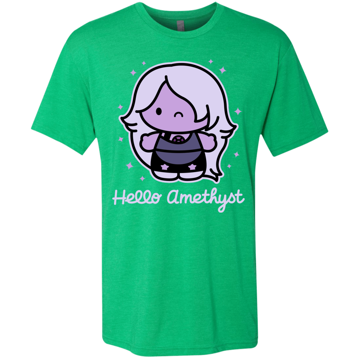 T-Shirts Envy / S Hello Amethyst Men's Triblend T-Shirt
