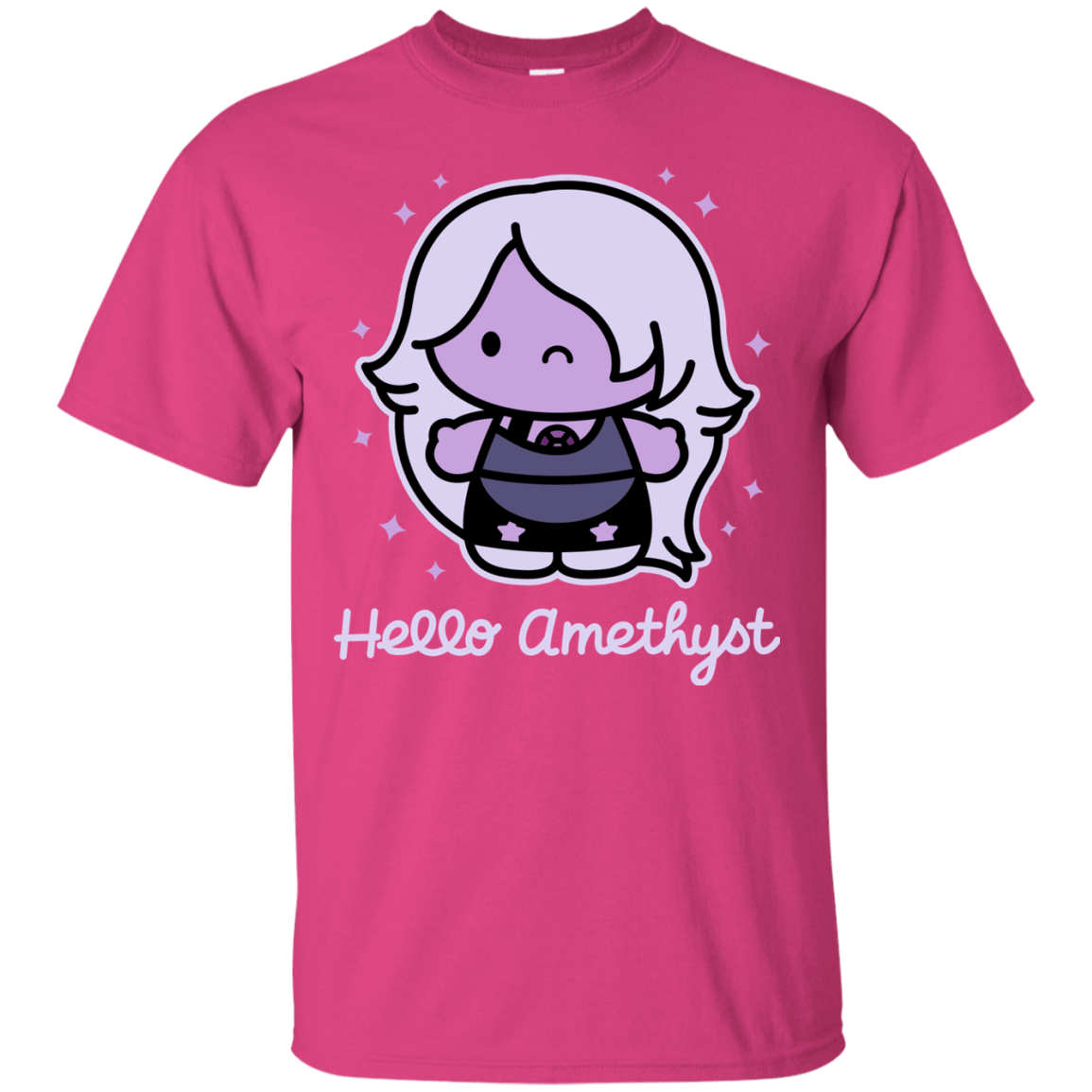T-Shirts Heliconia / S Hello Amethyst T-Shirt