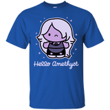 T-Shirts Royal / S Hello Amethyst T-Shirt