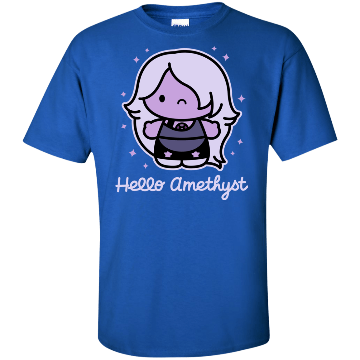 T-Shirts Royal / XLT Hello Amethyst Tall T-Shirt