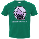 T-Shirts Kelly / 2T Hello Amethyst Toddler Premium T-Shirt