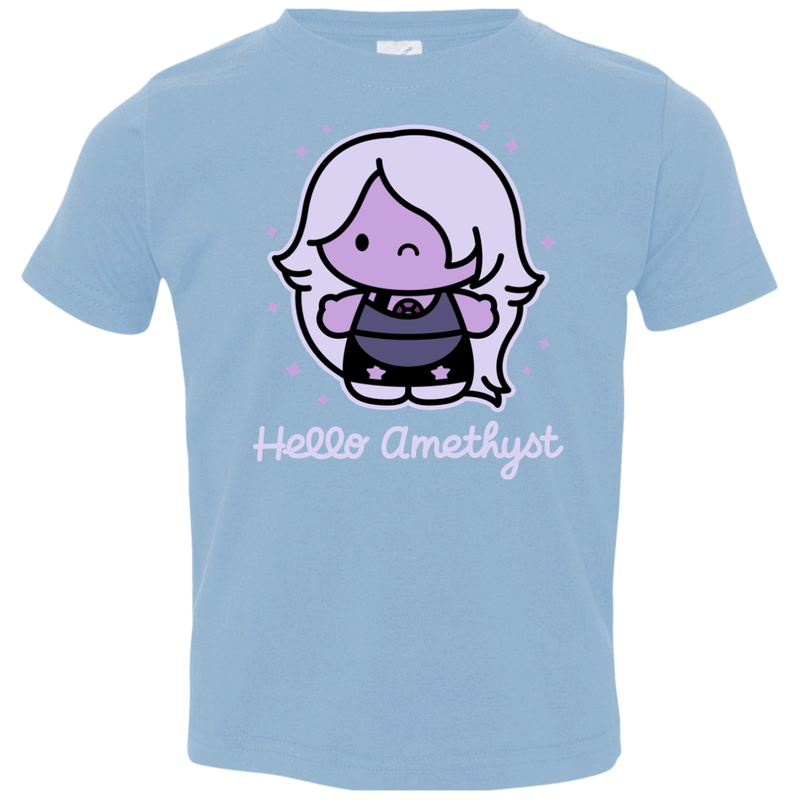 T-Shirts Light Blue / 2T Hello Amethyst Toddler Premium T-Shirt