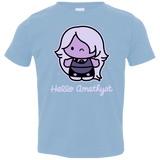 T-Shirts Light Blue / 2T Hello Amethyst Toddler Premium T-Shirt