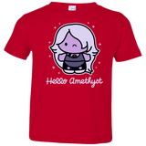 T-Shirts Red / 2T Hello Amethyst Toddler Premium T-Shirt