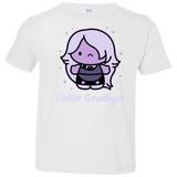 T-Shirts White / 2T Hello Amethyst Toddler Premium T-Shirt