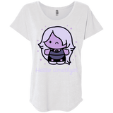 T-Shirts Heather White / X-Small Hello Amethyst Triblend Dolman Sleeve