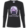 T-Shirts Black / S Hello Amethyst Women's Long Sleeve T-Shirt