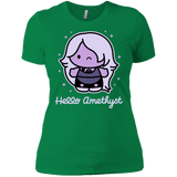 T-Shirts Kelly Green / X-Small Hello Amethyst Women's Premium T-Shirt