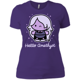 T-Shirts Purple Rush/ / X-Small Hello Amethyst Women's Premium T-Shirt