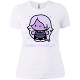 T-Shirts White / X-Small Hello Amethyst Women's Premium T-Shirt