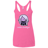 T-Shirts Vintage Pink / X-Small Hello Amethyst Women's Triblend Racerback Tank