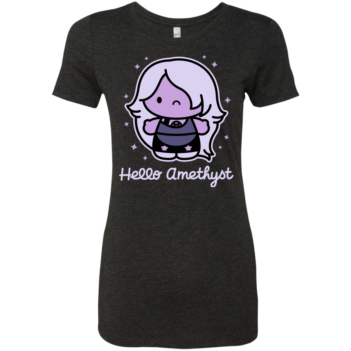 T-Shirts Vintage Black / S Hello Amethyst Women's Triblend T-Shirt