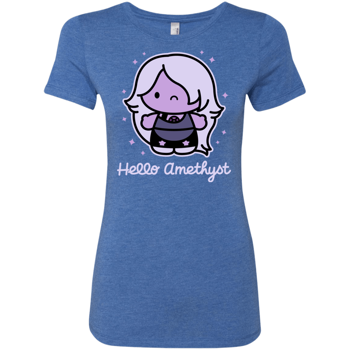 T-Shirts Vintage Royal / S Hello Amethyst Women's Triblend T-Shirt