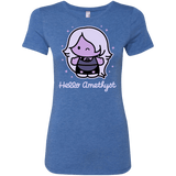 T-Shirts Vintage Royal / S Hello Amethyst Women's Triblend T-Shirt