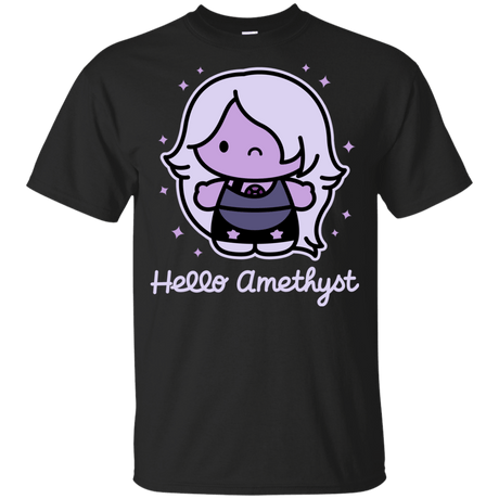 T-Shirts Black / YXS Hello Amethyst Youth T-Shirt