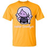 T-Shirts Gold / YXS Hello Amethyst Youth T-Shirt