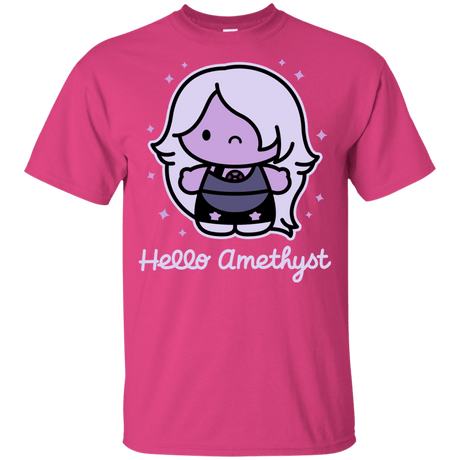 T-Shirts Heliconia / YXS Hello Amethyst Youth T-Shirt