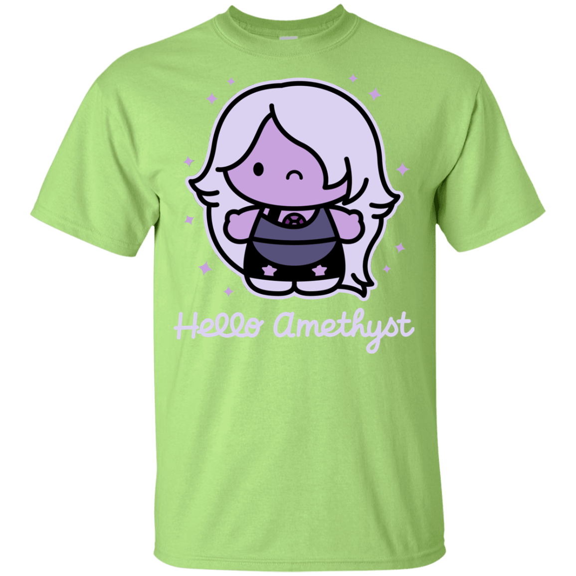 T-Shirts Mint Green / YXS Hello Amethyst Youth T-Shirt