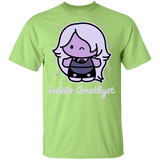 T-Shirts Mint Green / YXS Hello Amethyst Youth T-Shirt