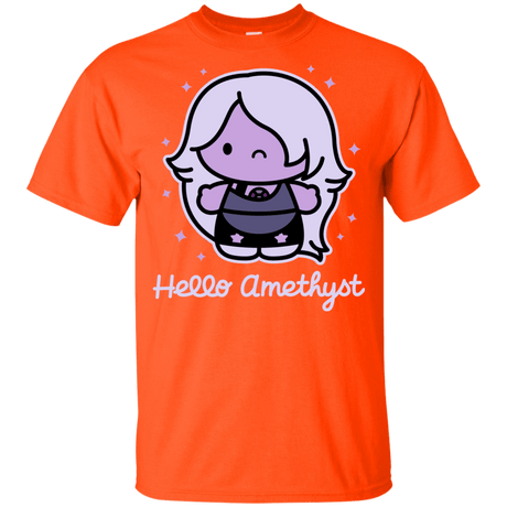 T-Shirts Orange / YXS Hello Amethyst Youth T-Shirt