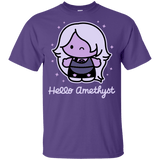 T-Shirts Purple / YXS Hello Amethyst Youth T-Shirt