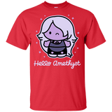 T-Shirts Red / YXS Hello Amethyst Youth T-Shirt