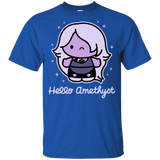 T-Shirts Royal / YXS Hello Amethyst Youth T-Shirt