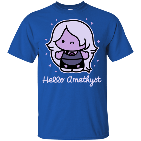 T-Shirts Royal / YXS Hello Amethyst Youth T-Shirt